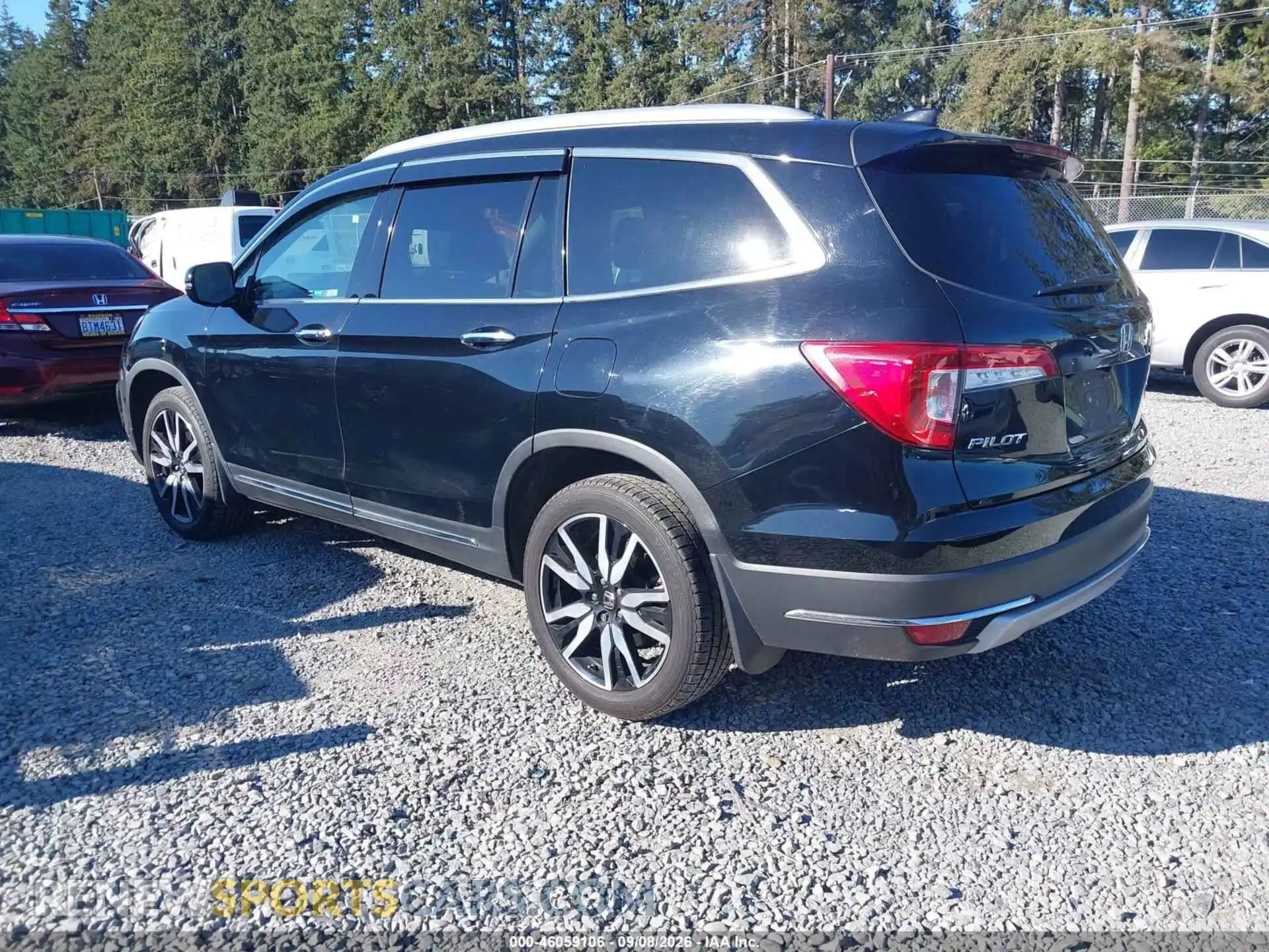3 fotografías del automóvil dañado 5FNYF6H95MB053971 HONDA PILOT 2021