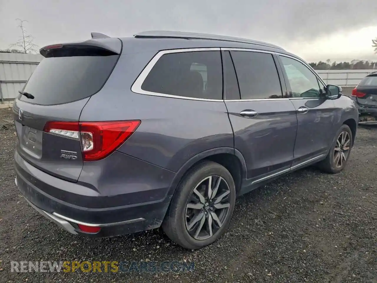 3 fotografías del automóvil dañado 5FNYF6H97MB084011 HONDA PILOT 2021