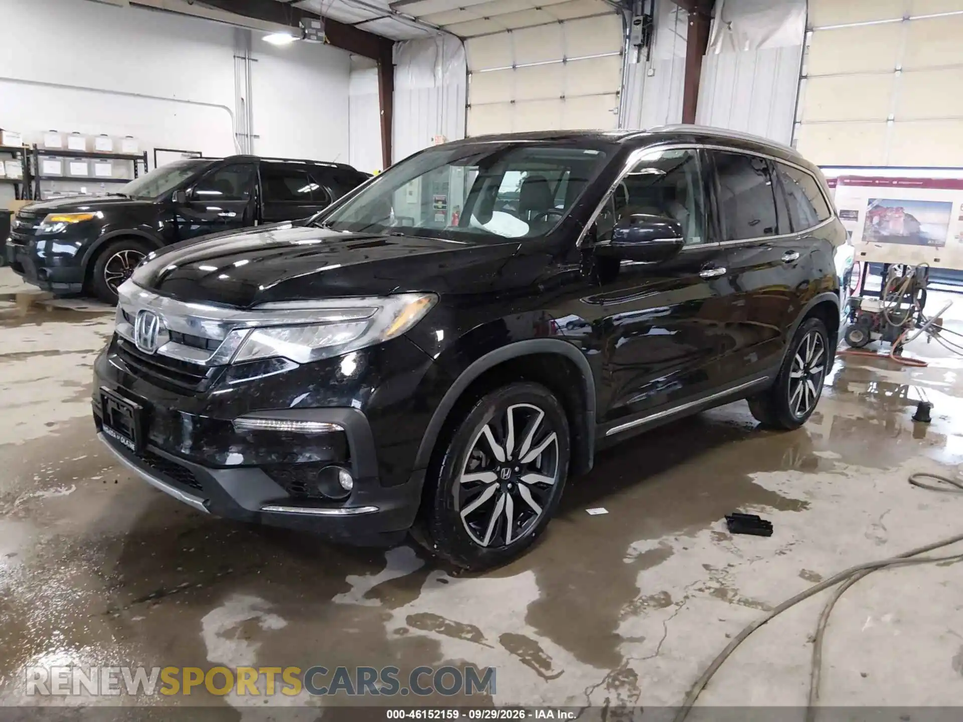 2 fotografías del automóvil dañado 5FNYF6H98MB003498 HONDA PILOT 2021
