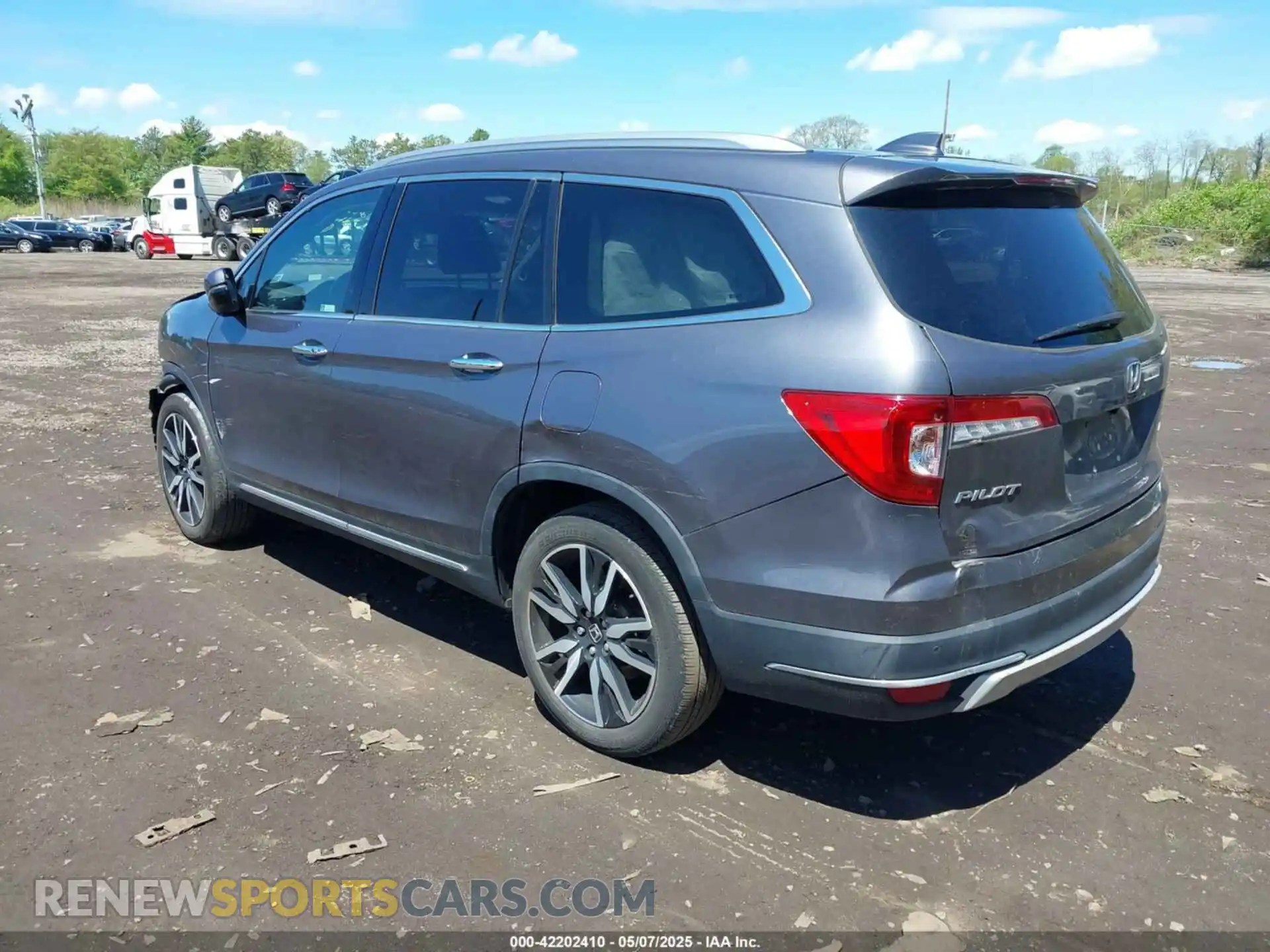 3 Фотография поврежденного автомобиля 5FNYF6H9XMB059037 HONDA PILOT 2021