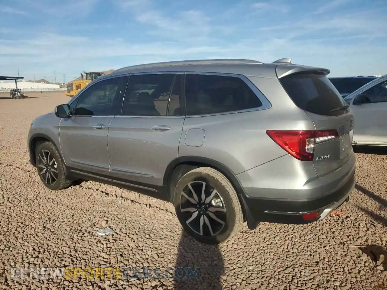 2 Photograph of a damaged car 5FNYF6H9XMB067851 HONDA PILOT 2021
