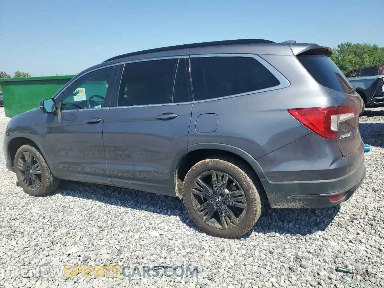2 Photograph of a damaged car 5FNYF5H21NB021288 HONDA PILOT 2022