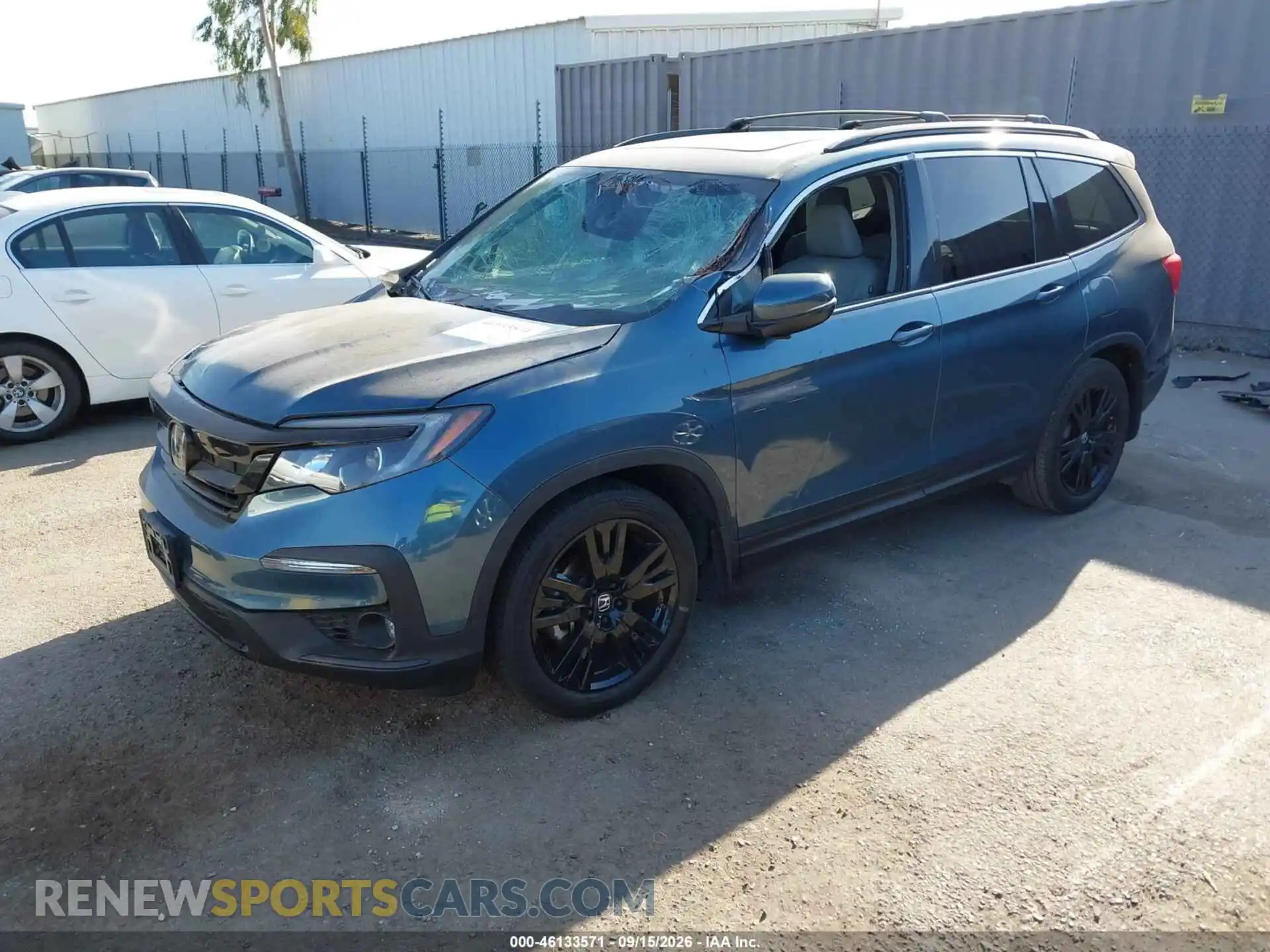 2 fotografías del automóvil dañado 5FNYF5H22NB009490 HONDA PILOT 2022