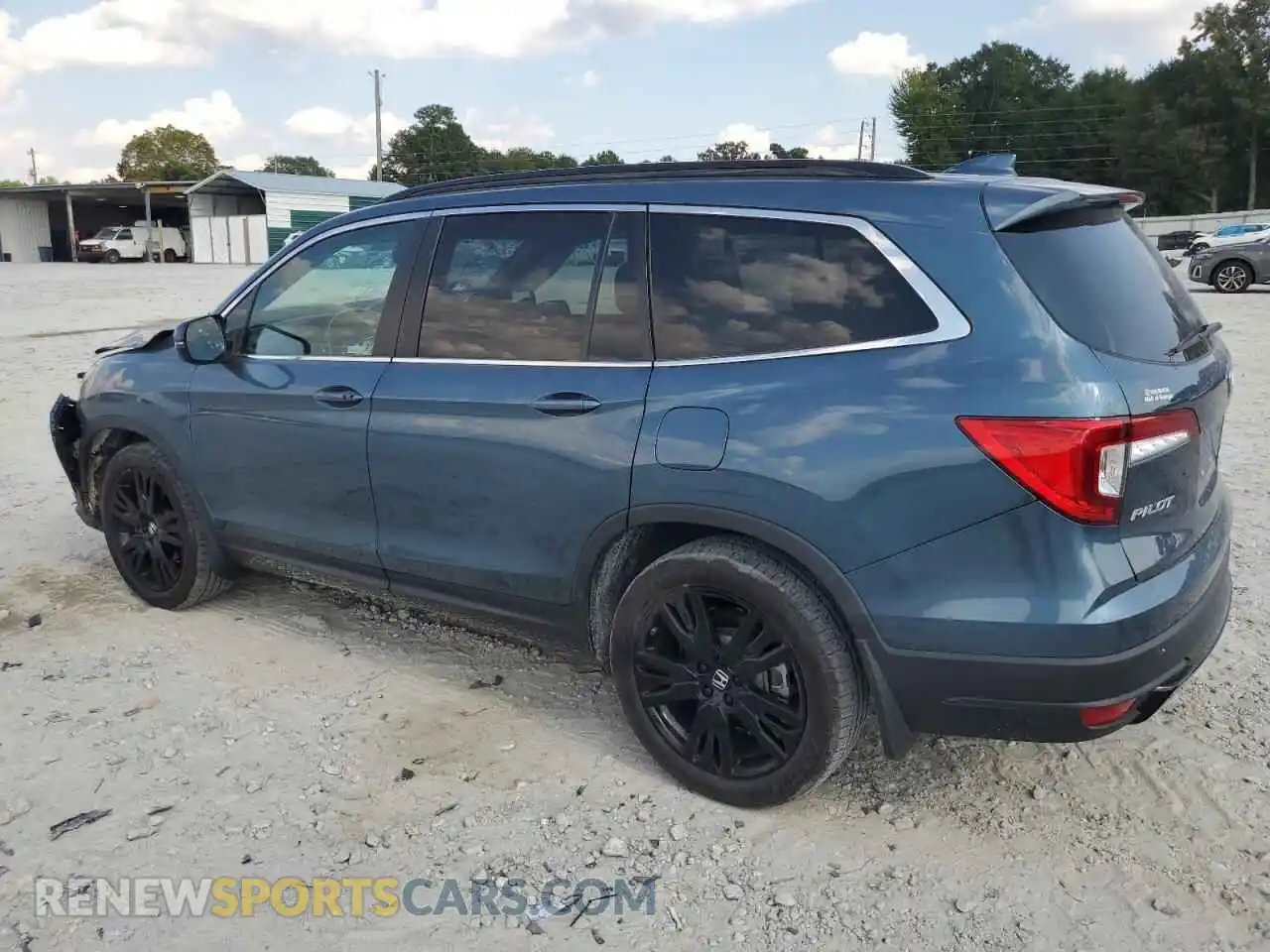 2 Photograph of a damaged car 5FNYF5H25NB001738 HONDA PILOT 2022