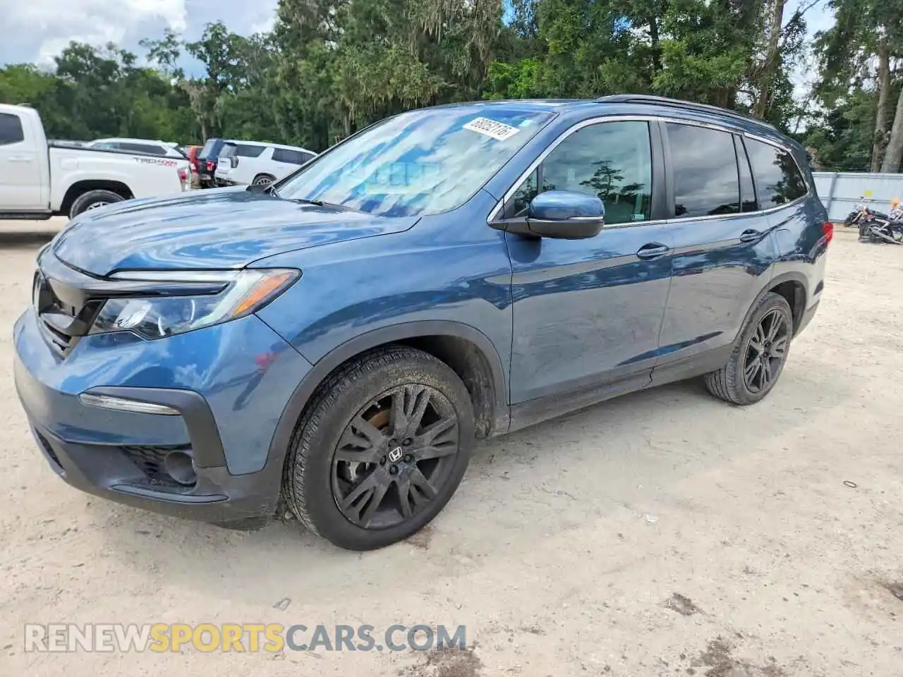 1 Photograph of a damaged car 5FNYF5H2XNB018924 HONDA PILOT 2022