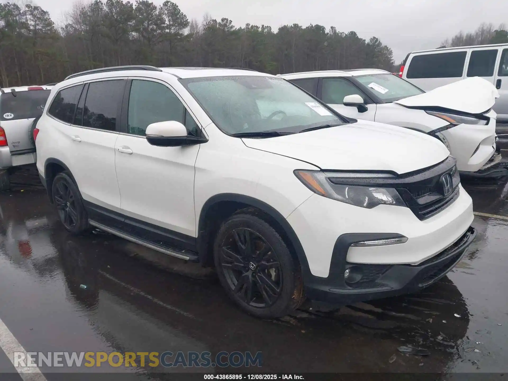 1 Photograph of a damaged car 5FNYF5H2XNB024772 HONDA PILOT 2022