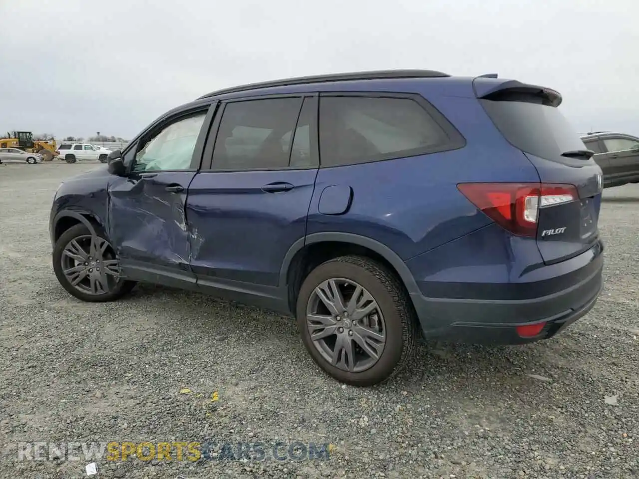 2 Photograph of a damaged car 5FNYF5H35NB019777 HONDA PILOT 2022