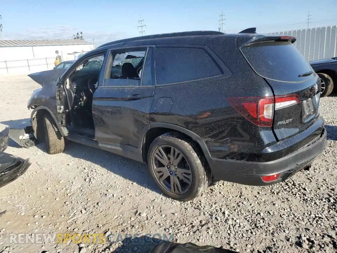 2 Photograph of a damaged car 5FNYF5H3XNB022965 HONDA PILOT 2022