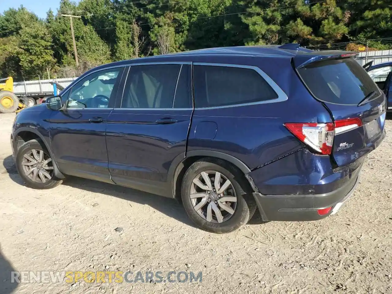 2 Photograph of a damaged car 5FNYF5H57NB002870 HONDA PILOT 2022