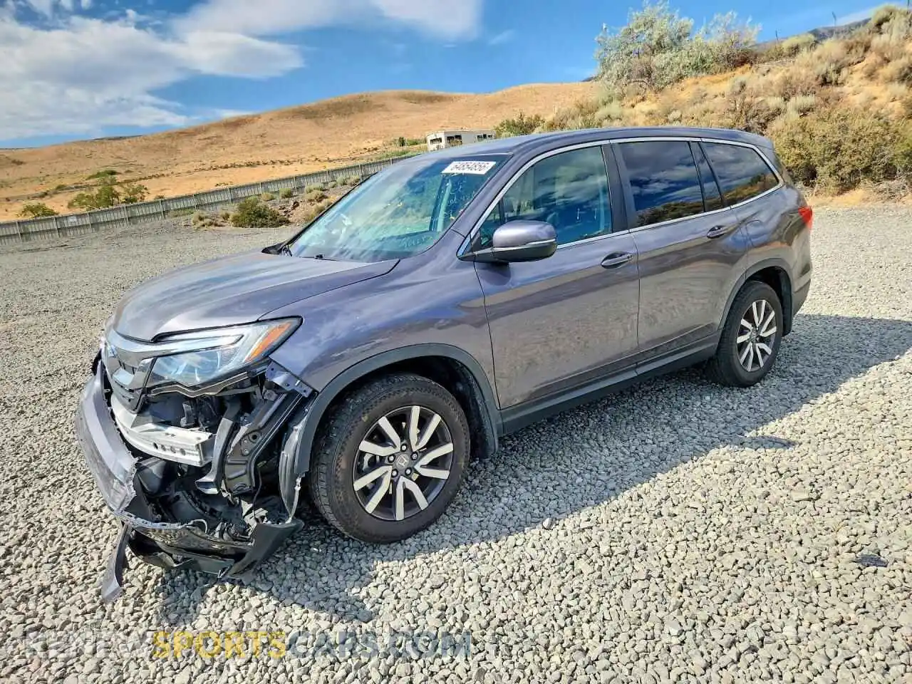 1 Photograph of a damaged car 5FNYF5H5XNB016987 HONDA PILOT 2022