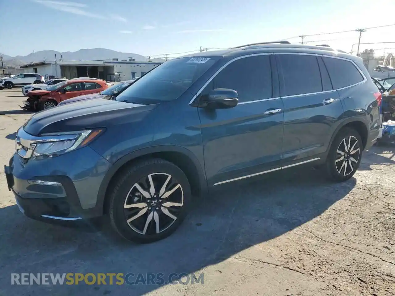 1 Фотография поврежденного автомобиля 5FNYF5H67NB024604 HONDA PILOT 2022