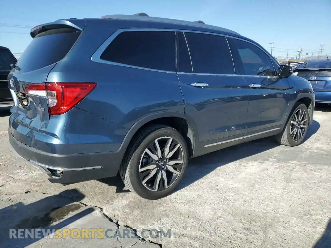 3 Фотография поврежденного автомобиля 5FNYF5H67NB024604 HONDA PILOT 2022