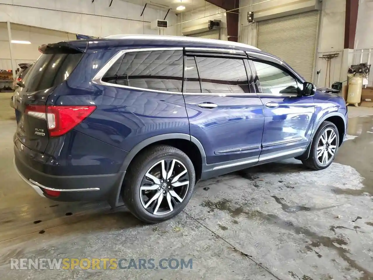 3 fotografías del automóvil dañado 5FNYF6H00NB013638 HONDA PILOT 2022