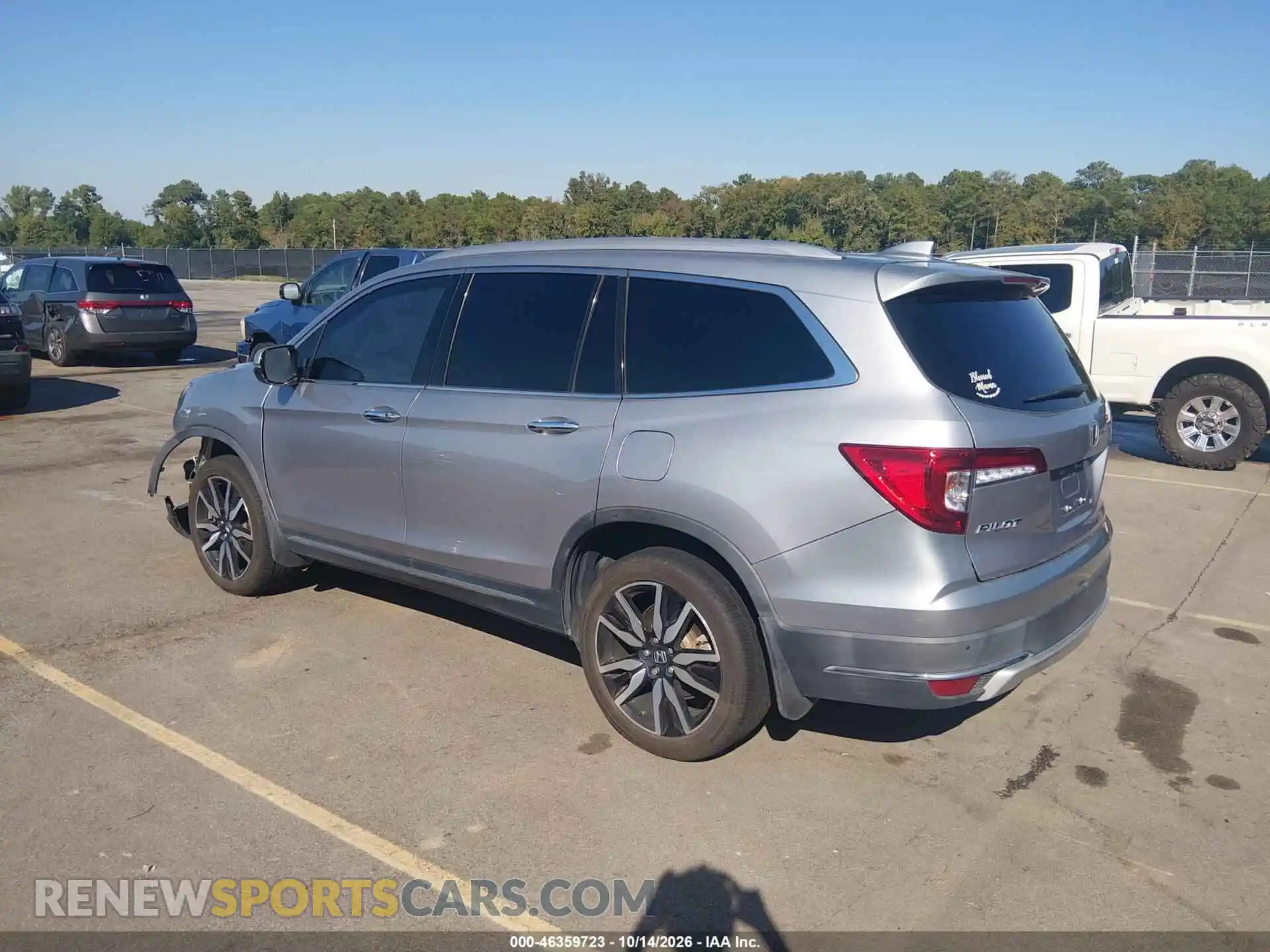 3 Фотография поврежденного автомобиля 5FNYF6H00NB034506 HONDA PILOT 2022