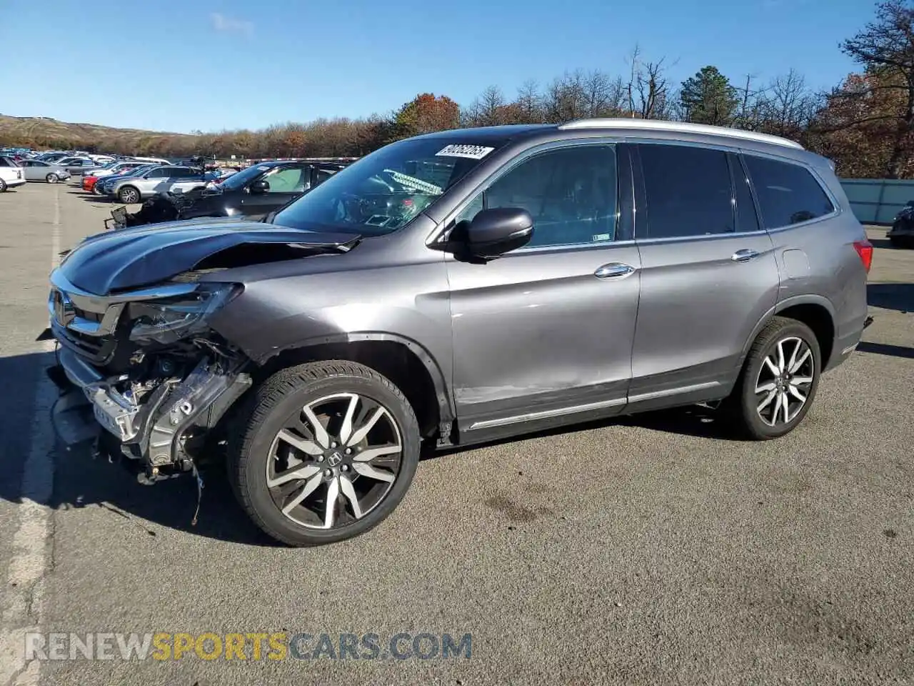 1 Фотография поврежденного автомобиля 5FNYF6H01NB052836 HONDA PILOT 2022