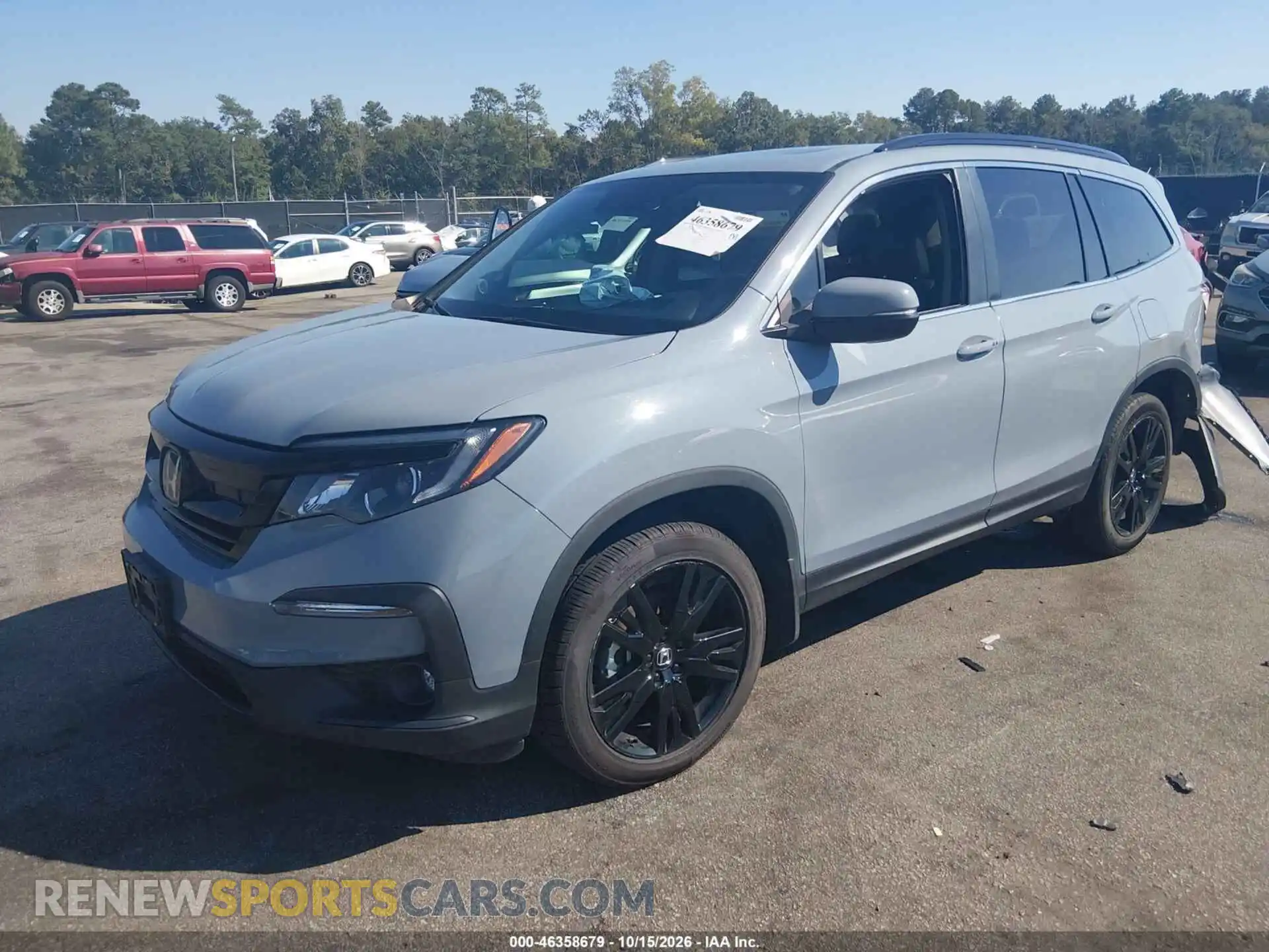 2 Фотография поврежденного автомобиля 5FNYF6H22NB089783 HONDA PILOT 2022