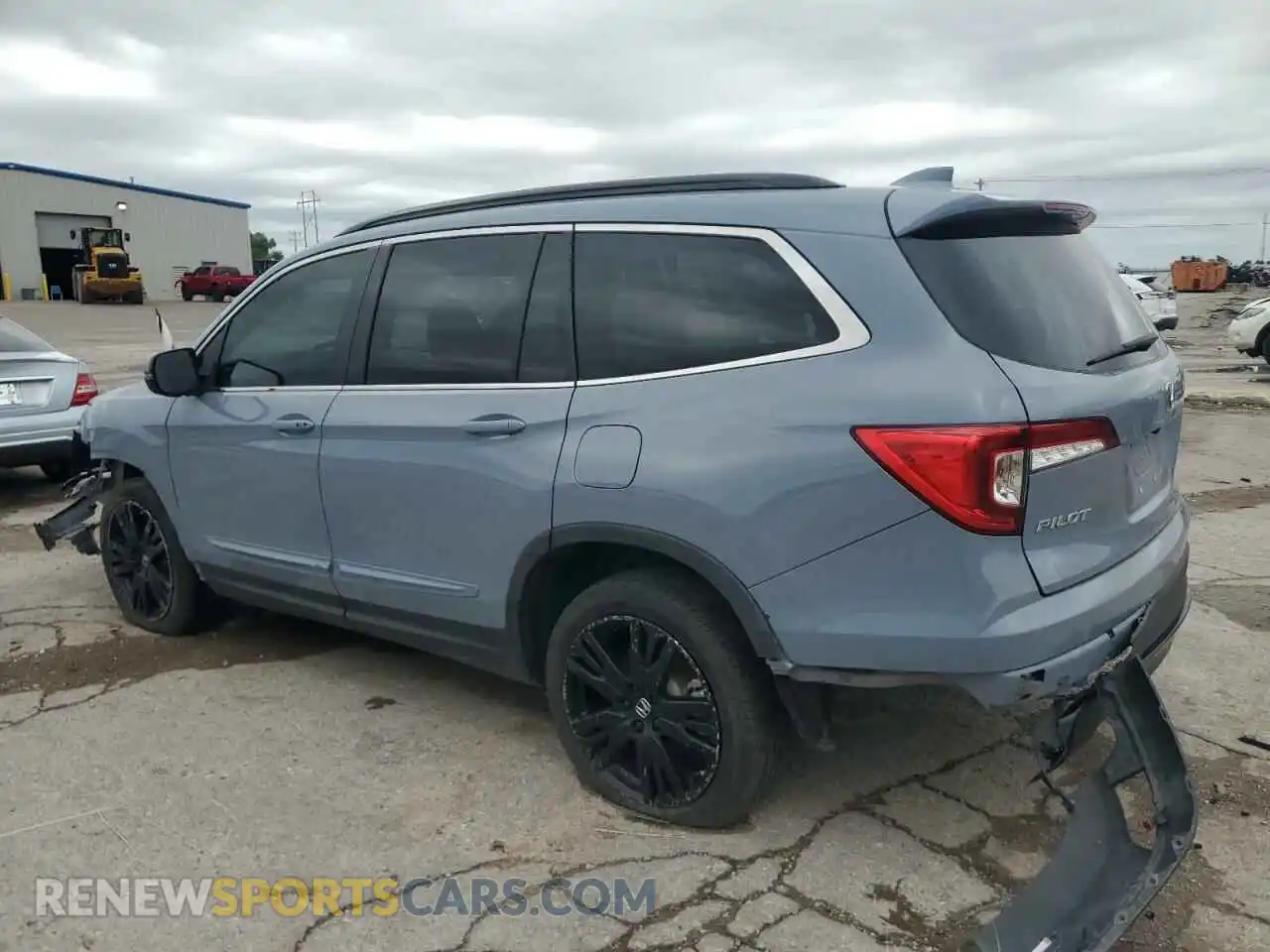 2 Photograph of a damaged car 5FNYF6H25NB073397 HONDA PILOT 2022