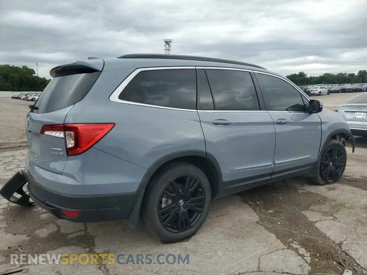 3 Photograph of a damaged car 5FNYF6H25NB073397 HONDA PILOT 2022