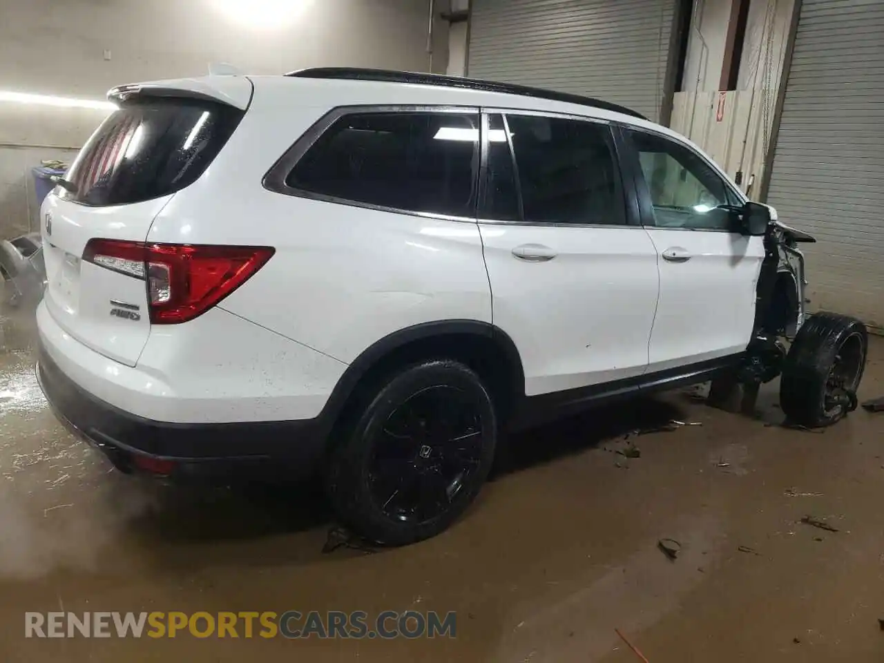 3 Photograph of a damaged car 5FNYF6H27NB024668 HONDA PILOT 2022