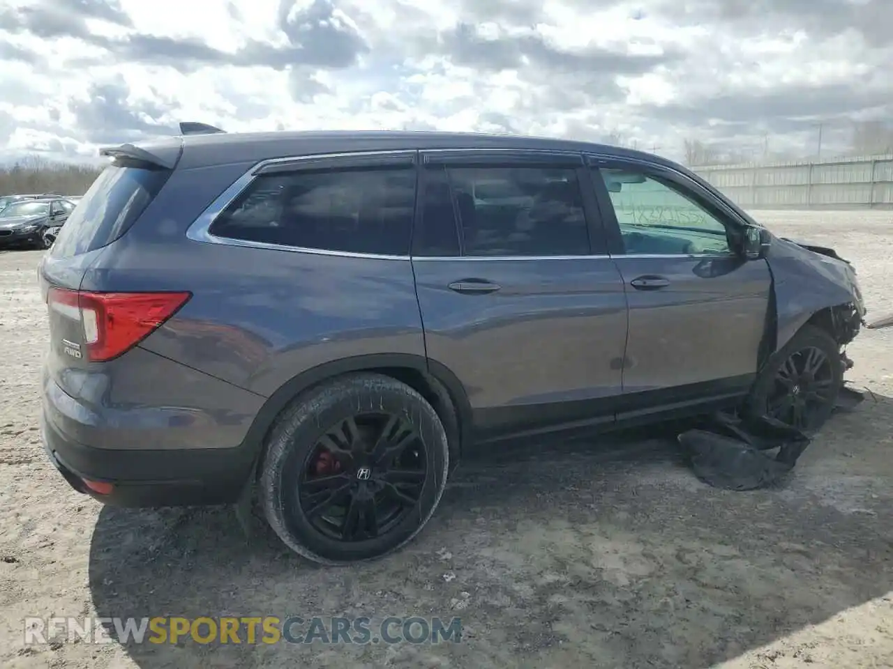 3 Фотография поврежденного автомобиля 5FNYF6H27NB091268 HONDA PILOT 2022