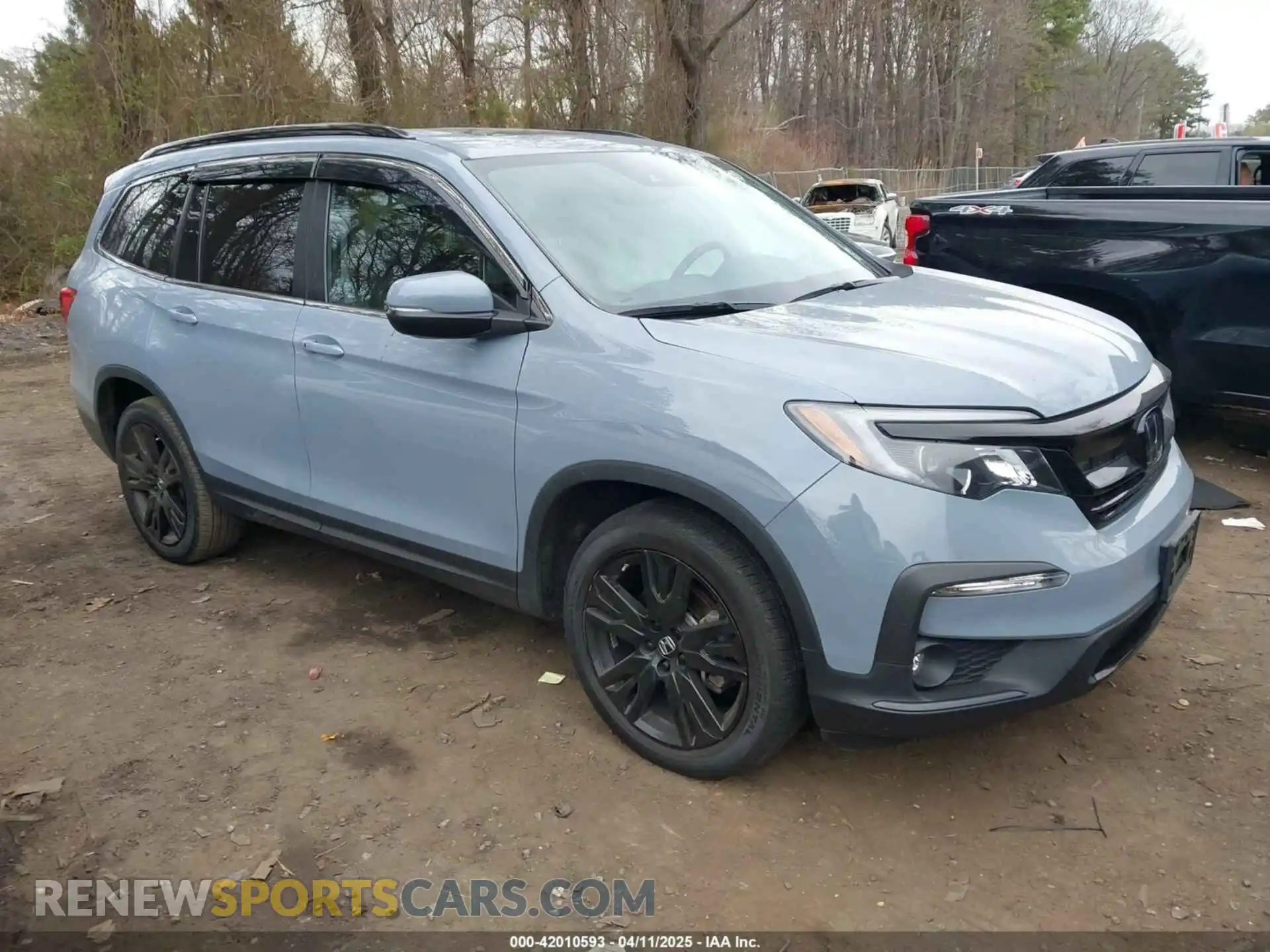 1 Photograph of a damaged car 5FNYF6H27NB100213 HONDA PILOT 2022