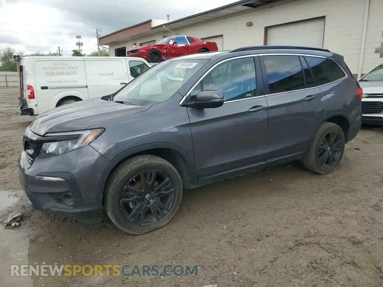 1 Photograph of a damaged car 5FNYF6H29NB054366 HONDA PILOT 2022