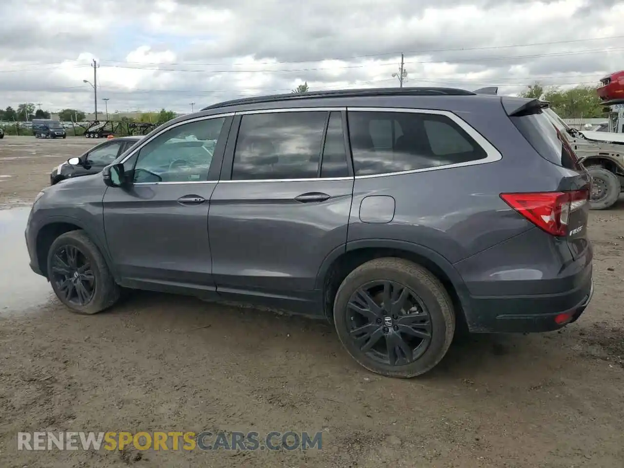 2 Photograph of a damaged car 5FNYF6H29NB054366 HONDA PILOT 2022