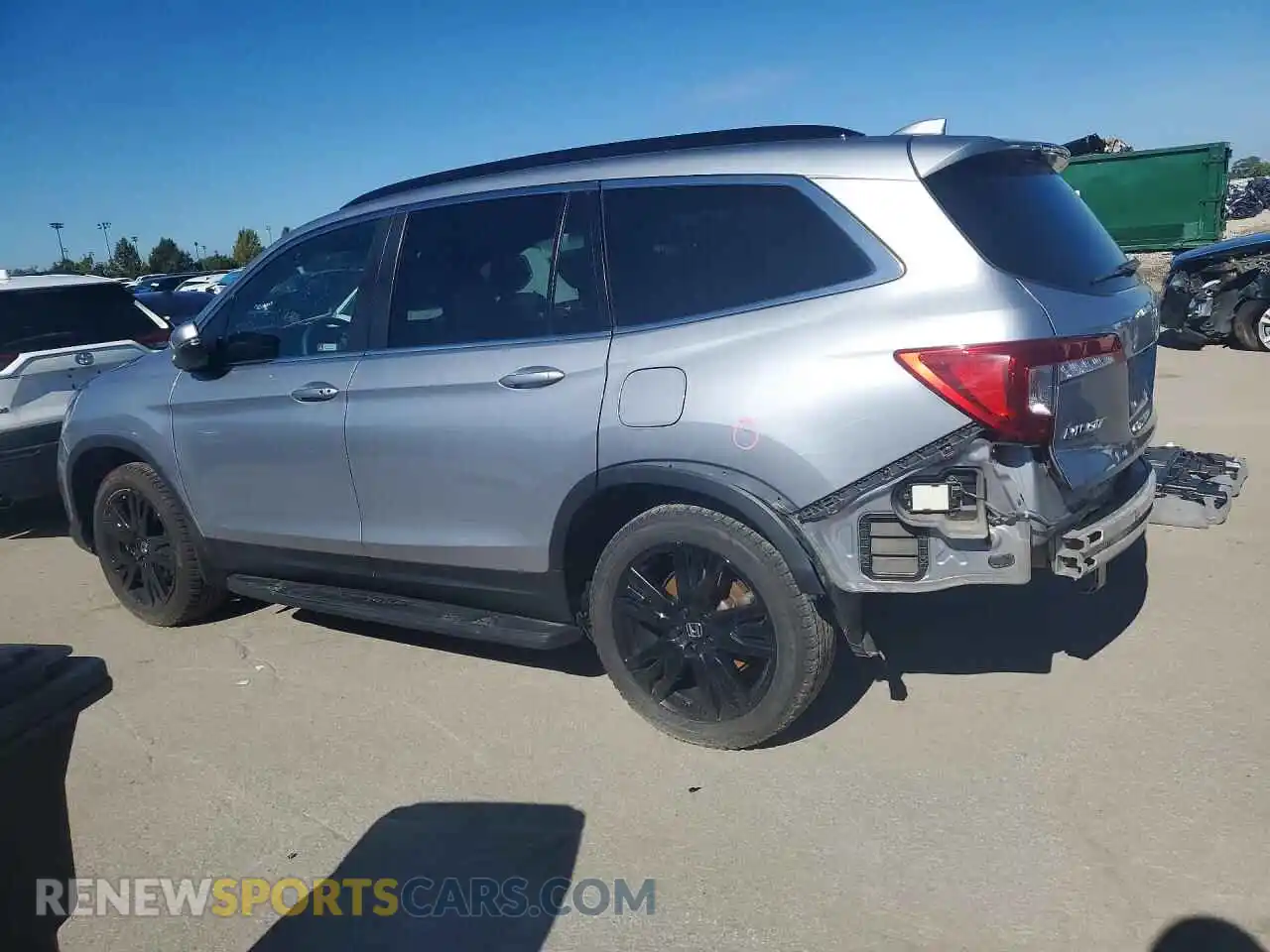 2 Photograph of a damaged car 5FNYF6H2XNB044025 HONDA PILOT 2022