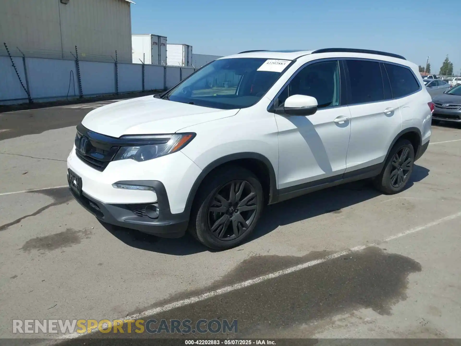 2 Photograph of a damaged car 5FNYF6H2XNB060029 HONDA PILOT 2022