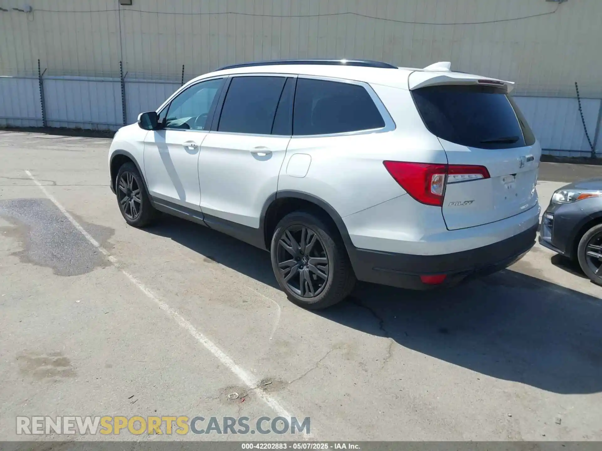 3 Photograph of a damaged car 5FNYF6H2XNB060029 HONDA PILOT 2022