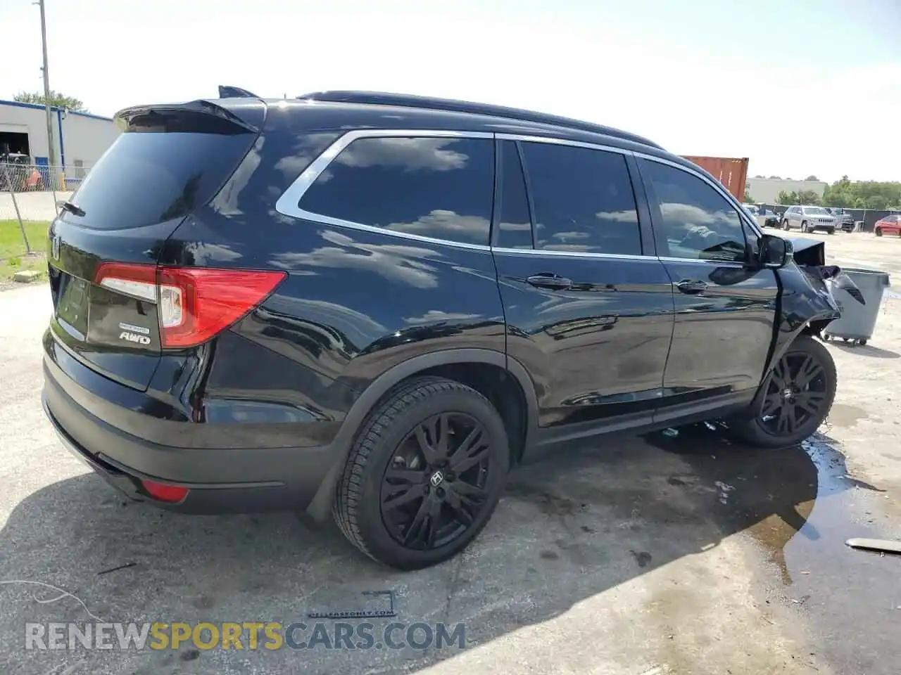 3 Photograph of a damaged car 5FNYF6H2XNB066235 HONDA PILOT 2022