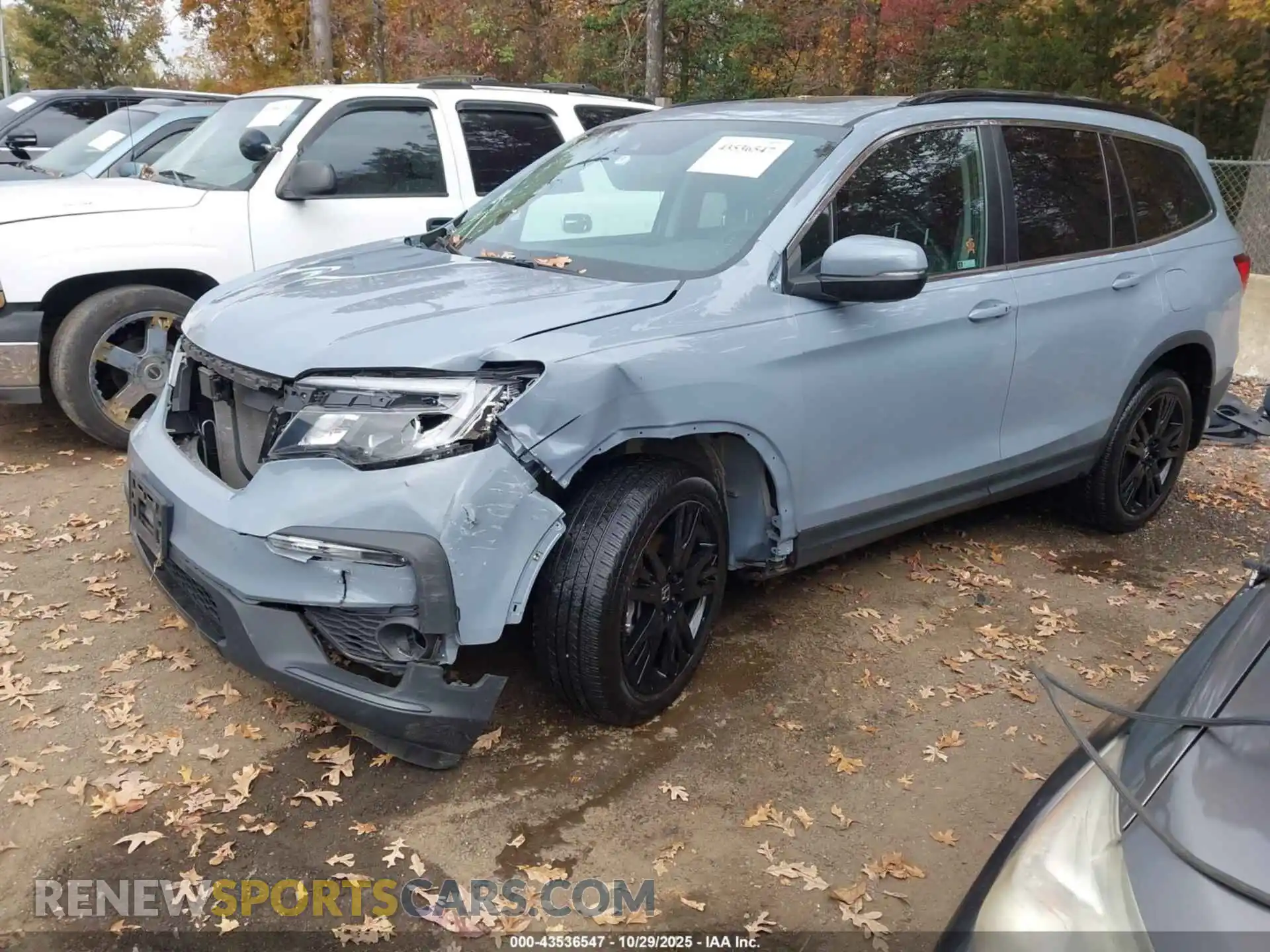 2 Photograph of a damaged car 5FNYF6H2XNB097615 HONDA PILOT 2022
