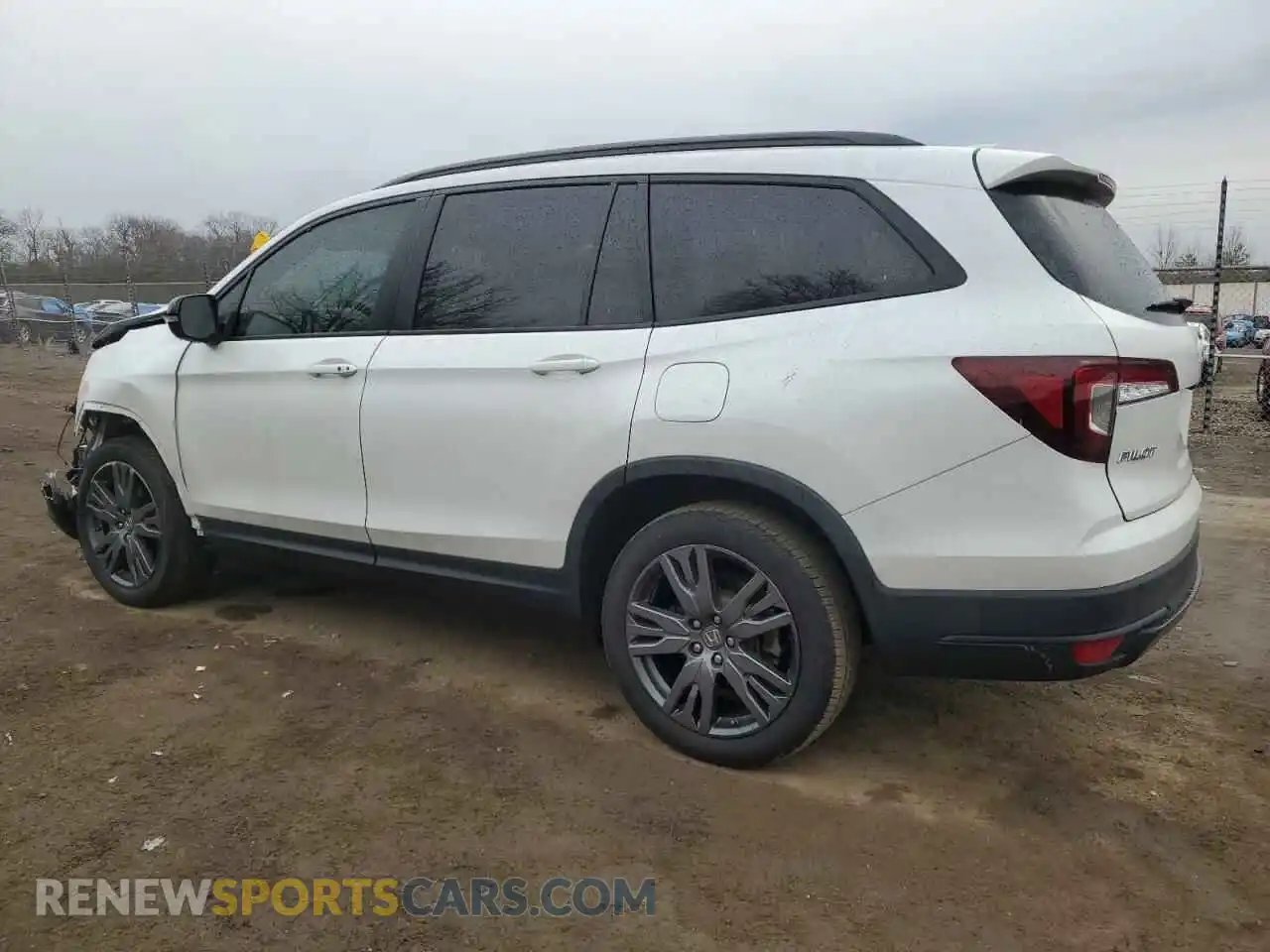 2 Photograph of a damaged car 5FNYF6H32NB092272 HONDA PILOT 2022