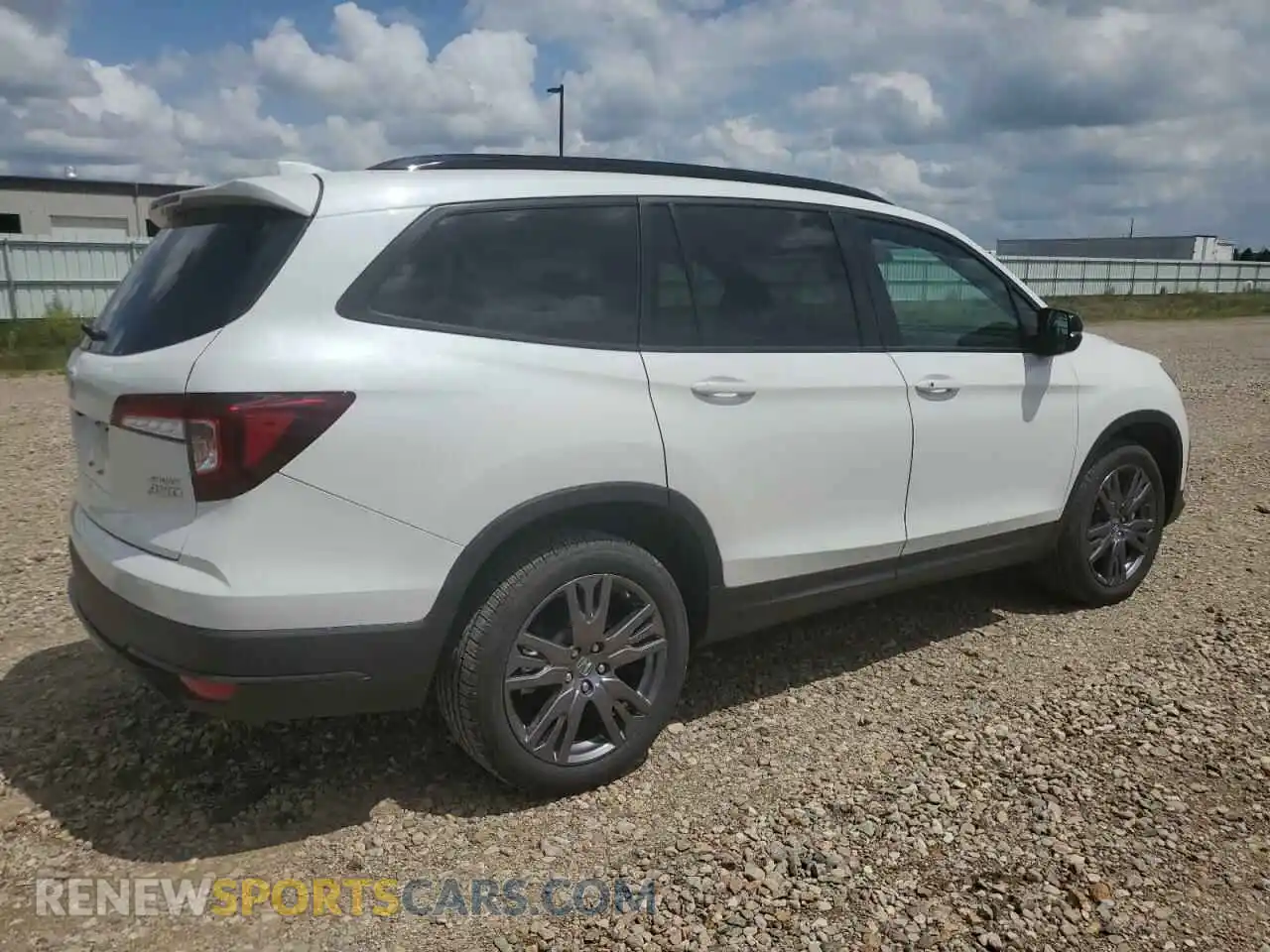3 fotografías del automóvil dañado 5FNYF6H33NB044845 HONDA PILOT 2022