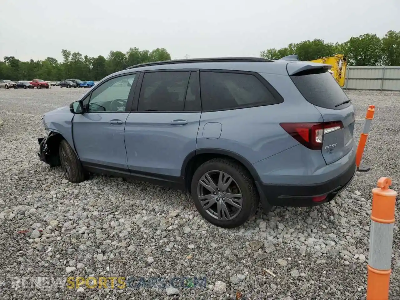 2 Photograph of a damaged car 5FNYF6H34NB087901 HONDA PILOT 2022