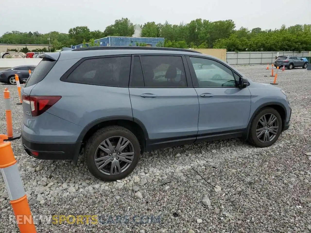 3 Photograph of a damaged car 5FNYF6H34NB087901 HONDA PILOT 2022