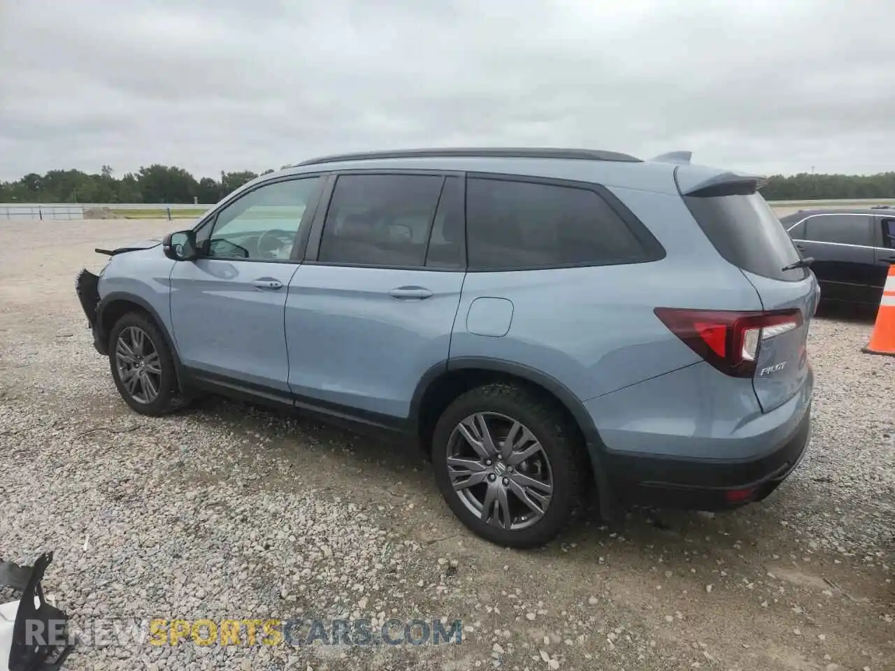 2 Photograph of a damaged car 5FNYF6H34NB098218 HONDA PILOT 2022