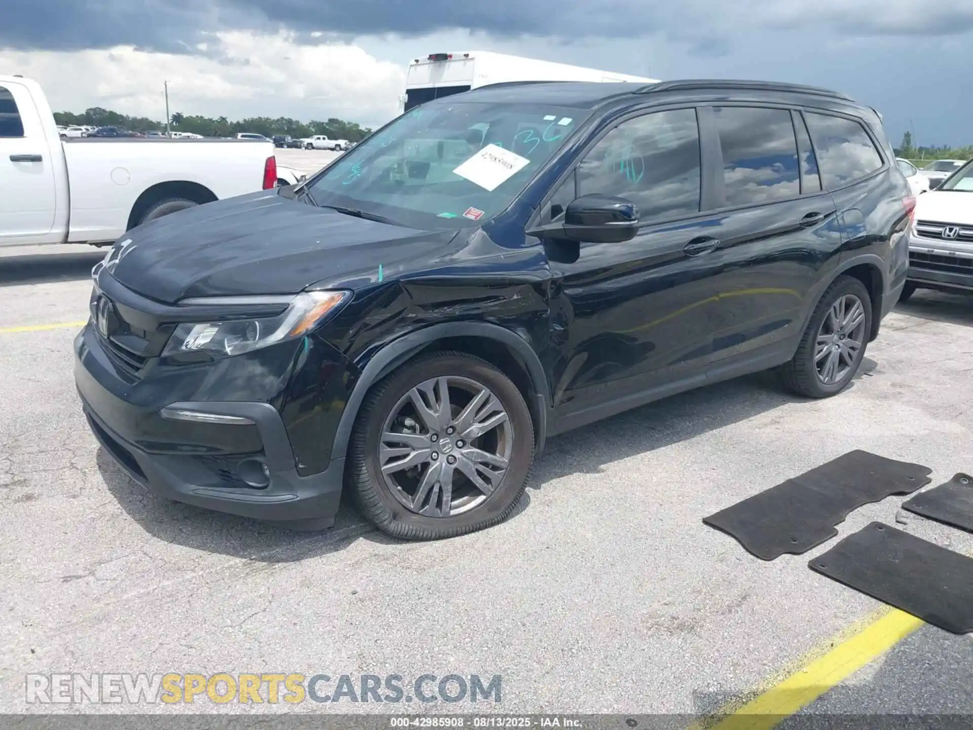 2 Photograph of a damaged car 5FNYF6H34NB098736 HONDA PILOT 2022