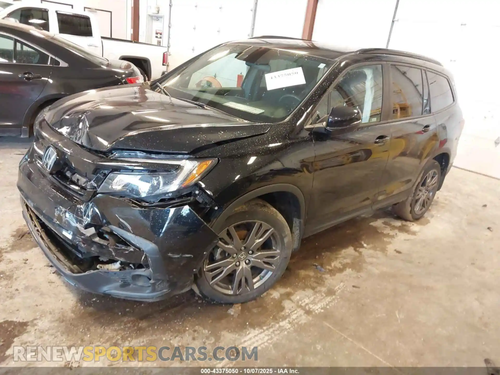 2 fotografías del automóvil dañado 5FNYF6H39NB090745 HONDA PILOT 2022