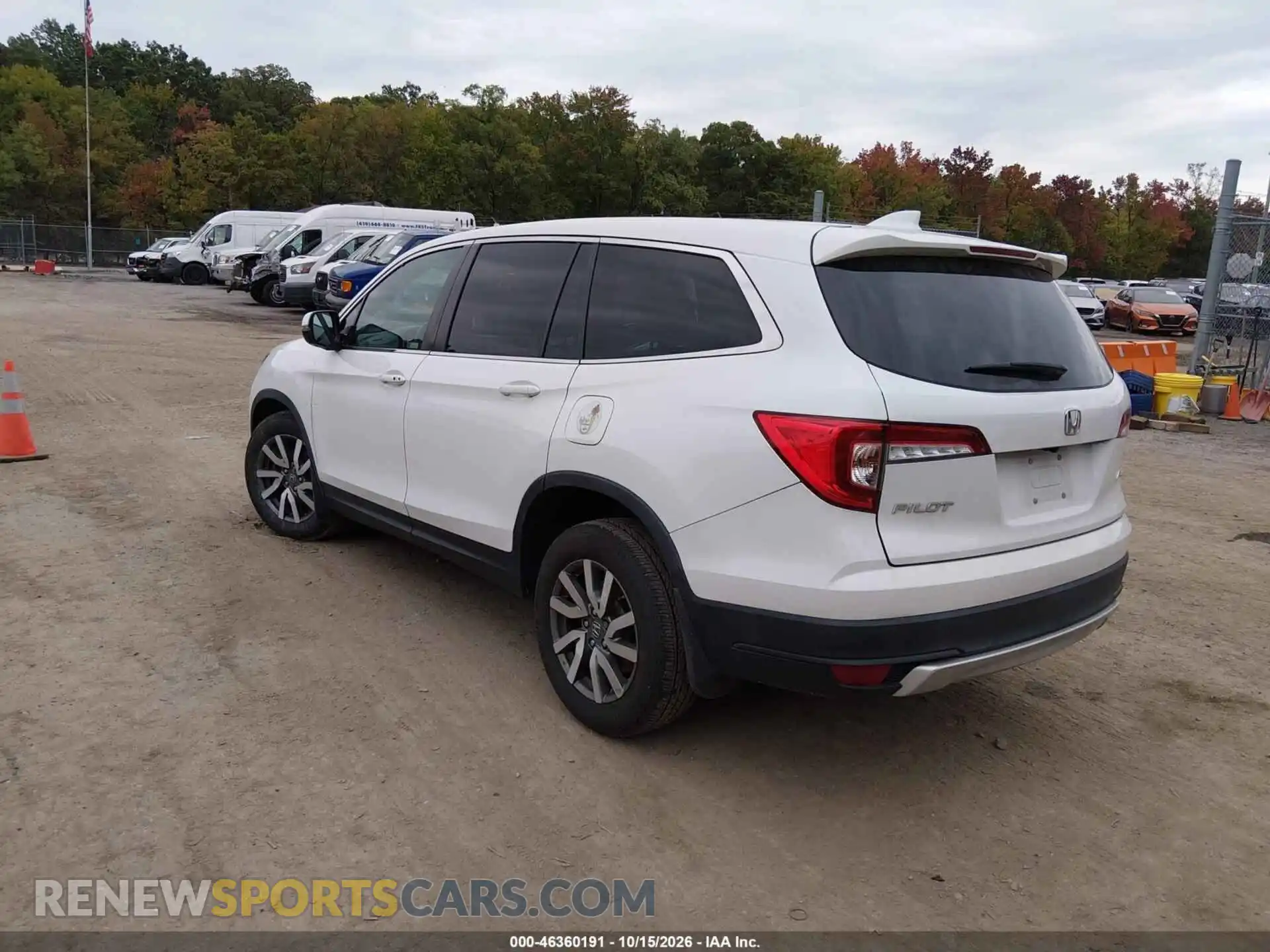3 fotografías del automóvil dañado 5FNYF6H54NB083400 HONDA PILOT 2022