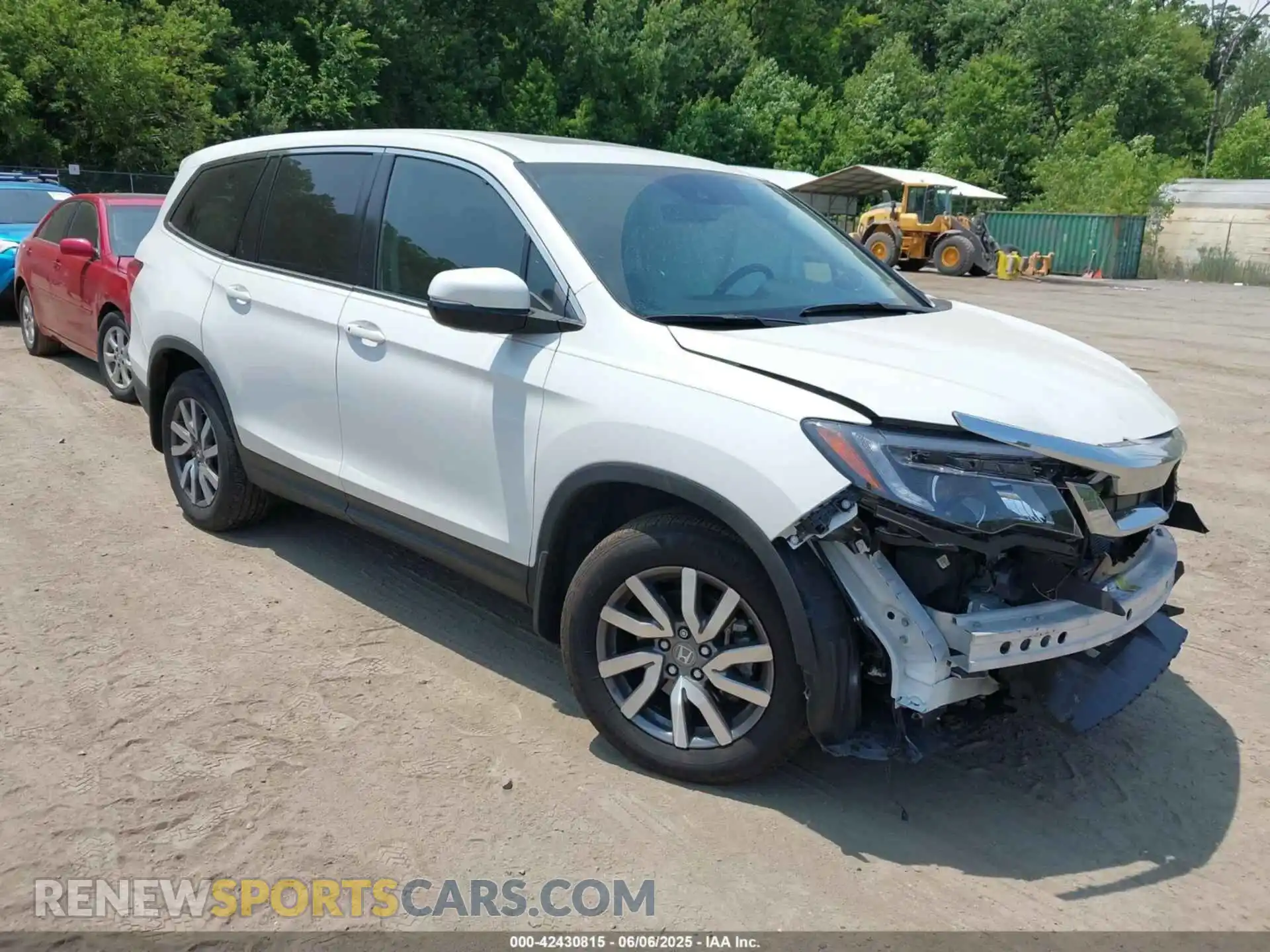 1 Photograph of a damaged car 5FNYF6H58NB082802 HONDA PILOT 2022