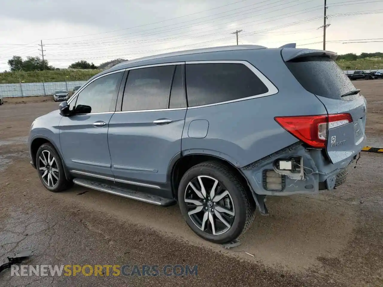 2 Photograph of a damaged car 5FNYF6H60NB042061 HONDA PILOT 2022