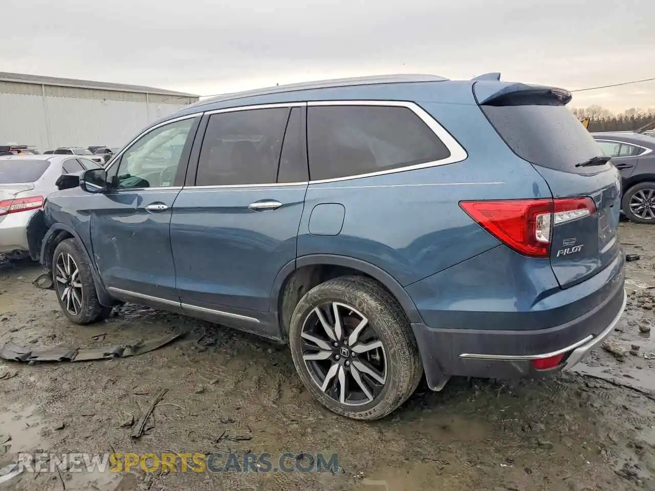 2 Photograph of a damaged car 5FNYF6H61NB041226 HONDA PILOT 2022