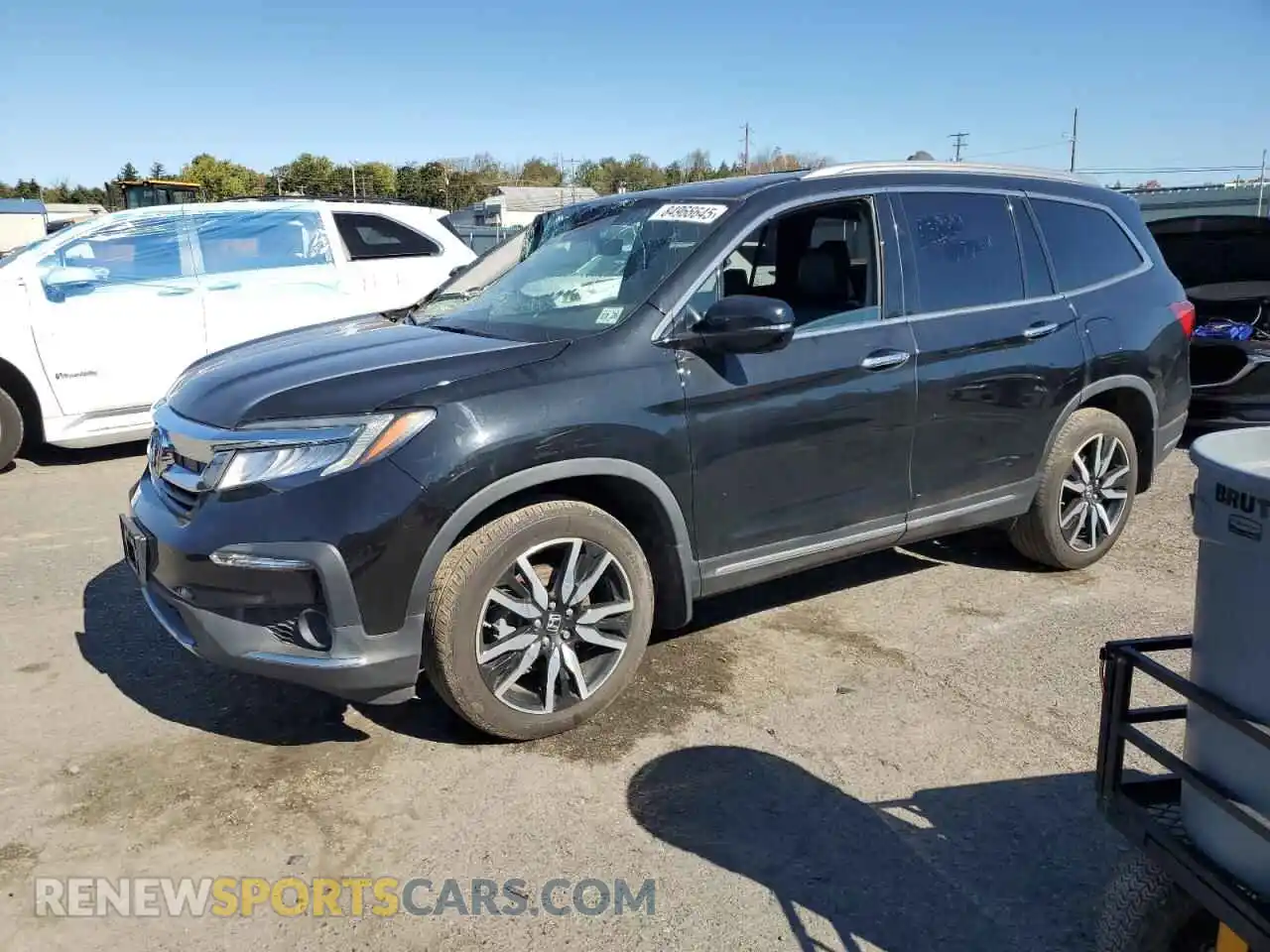 1 Photograph of a damaged car 5FNYF6H68NB014783 HONDA PILOT 2022