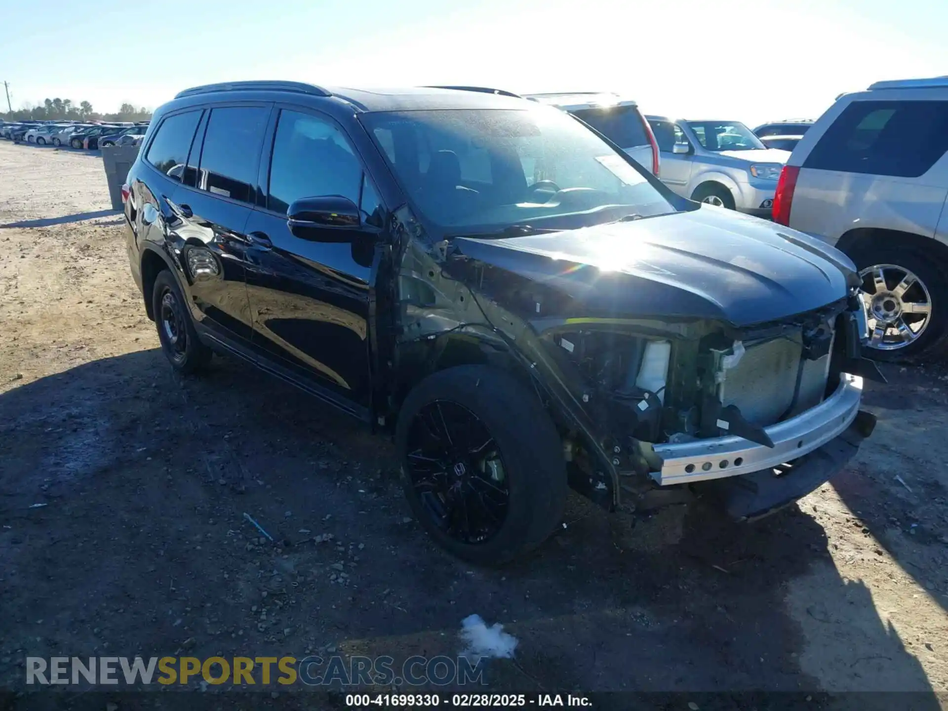 1 fotografías del automóvil dañado 5FNYF6H73NB006907 HONDA PILOT 2022