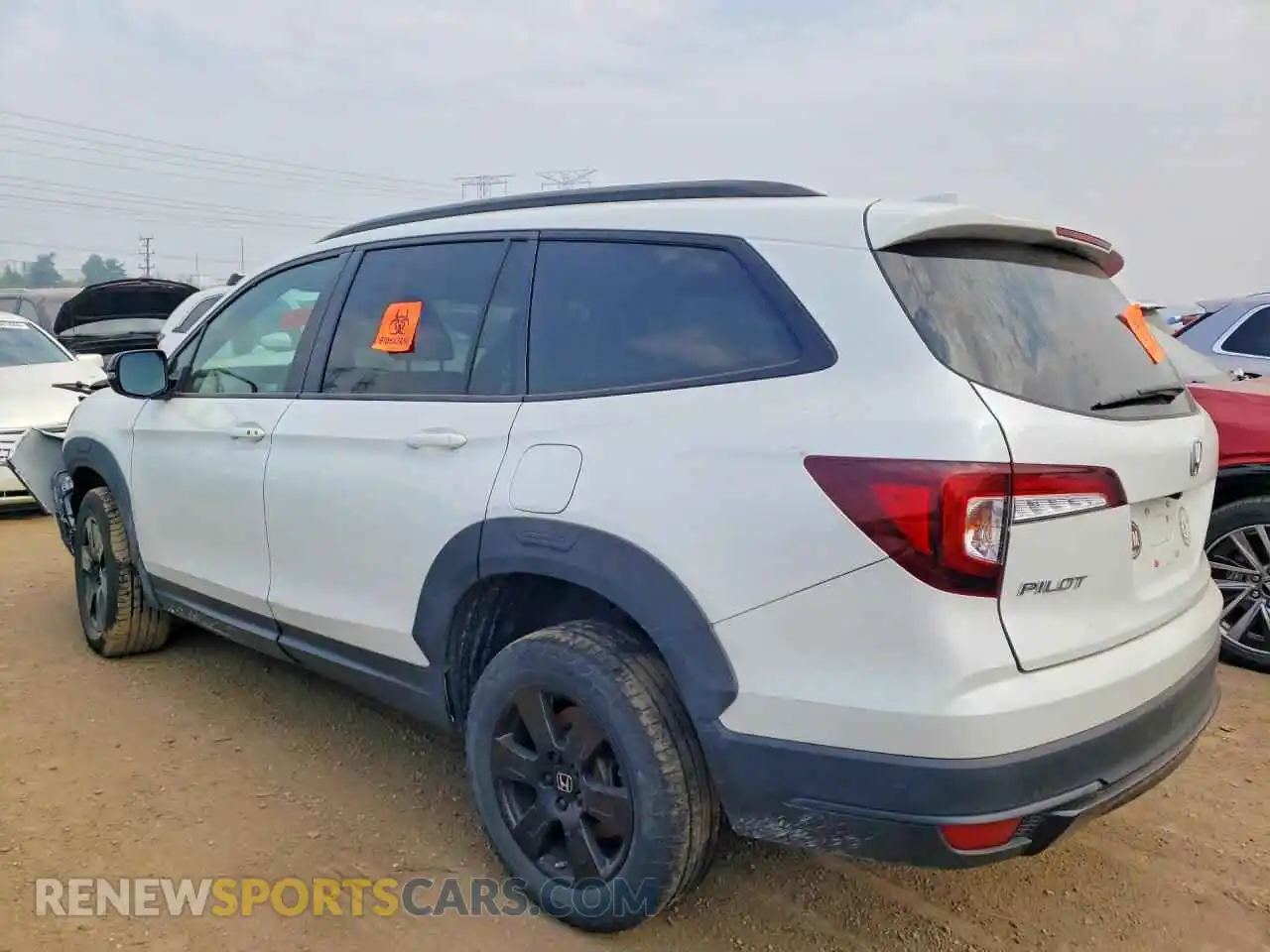 2 Фотография поврежденного автомобиля 5FNYF6H89NB043677 HONDA PILOT 2022