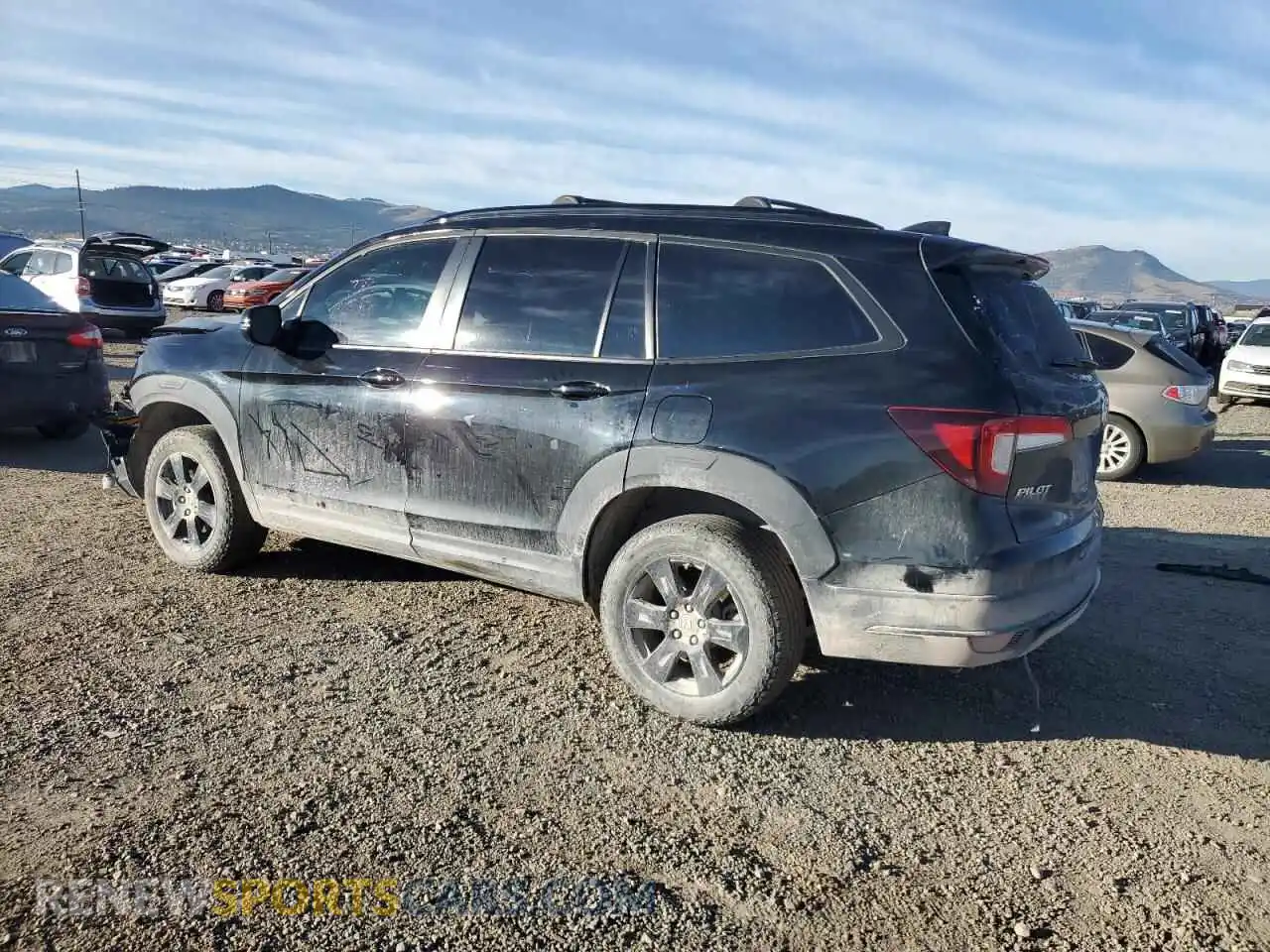 2 Фотография поврежденного автомобиля 5FNYF6H89NB060317 HONDA PILOT 2022