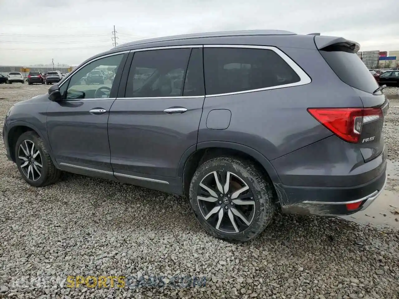 2 fotografías del automóvil dañado 5FNYF6H94NB016234 HONDA PILOT 2022