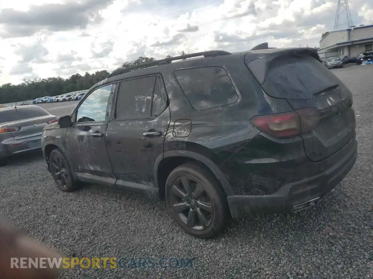 2 Photograph of a damaged car 5FNYG1H3XPB049821 HONDA PILOT 2023
