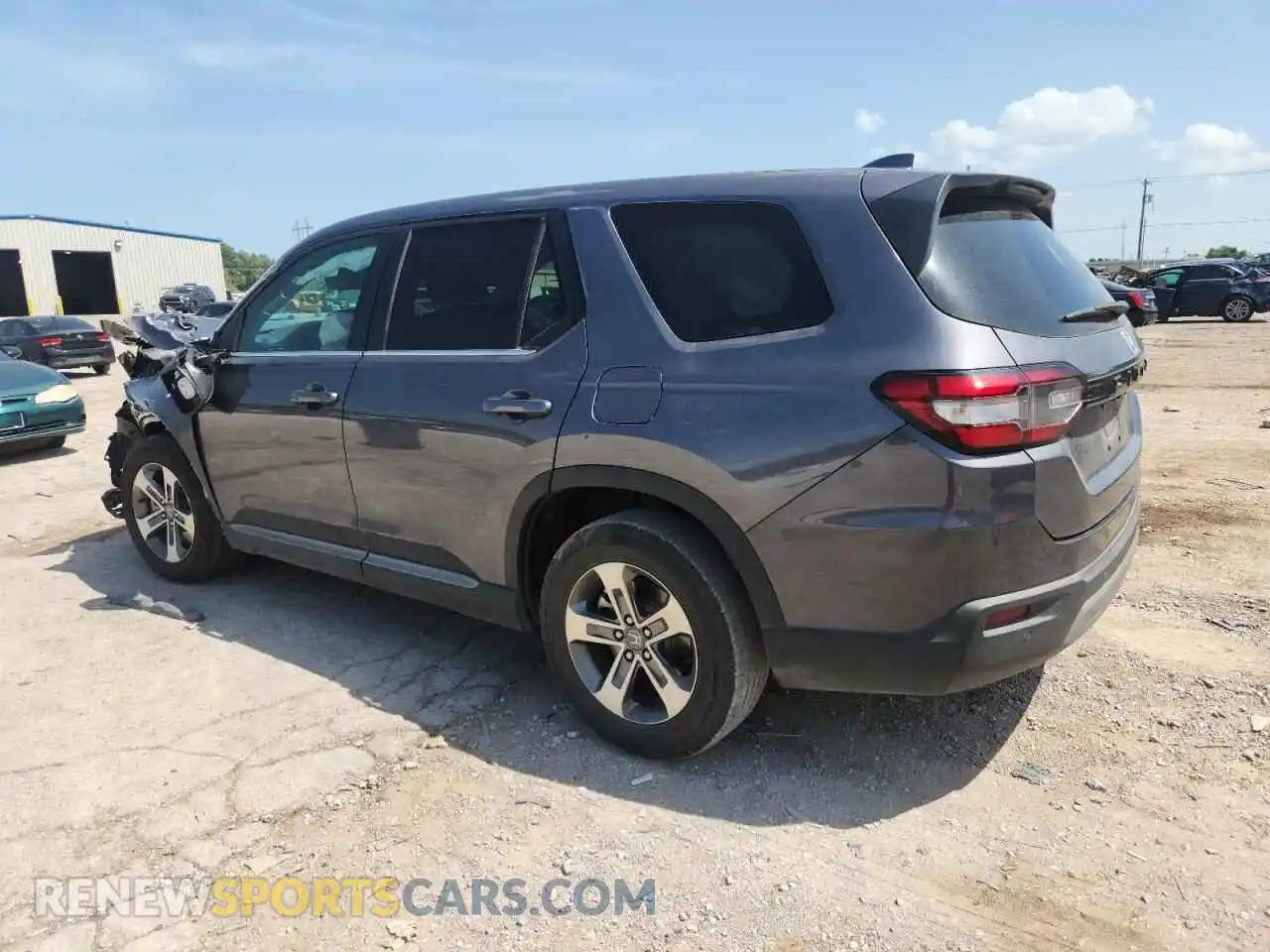 2 Photograph of a damaged car 5FNYG1H43PB015700 HONDA PILOT 2023